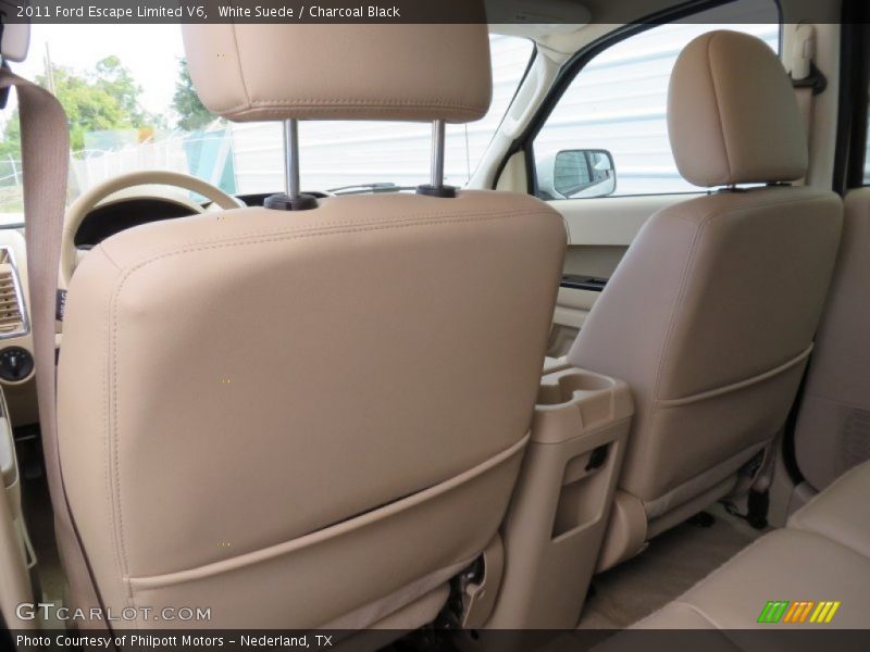 White Suede / Charcoal Black 2011 Ford Escape Limited V6