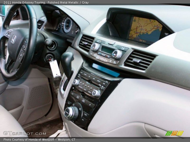 Polished Metal Metallic / Gray 2011 Honda Odyssey Touring