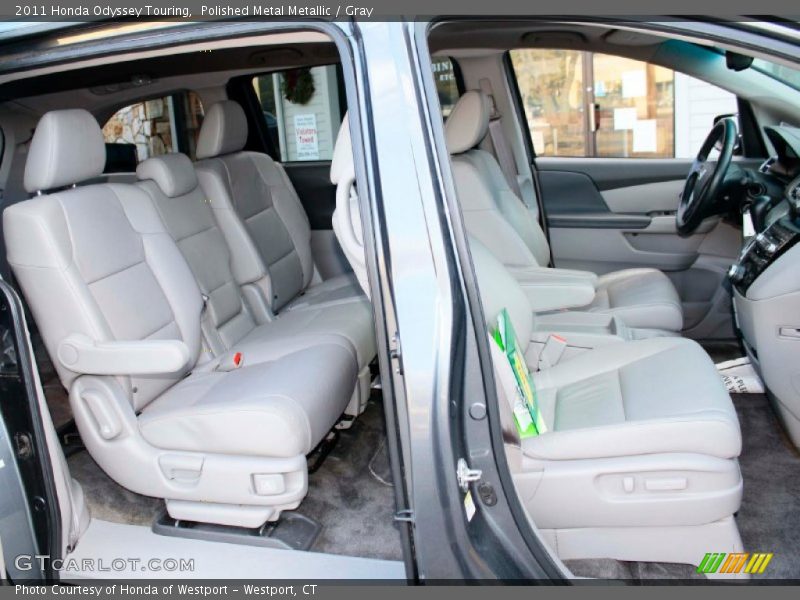Polished Metal Metallic / Gray 2011 Honda Odyssey Touring
