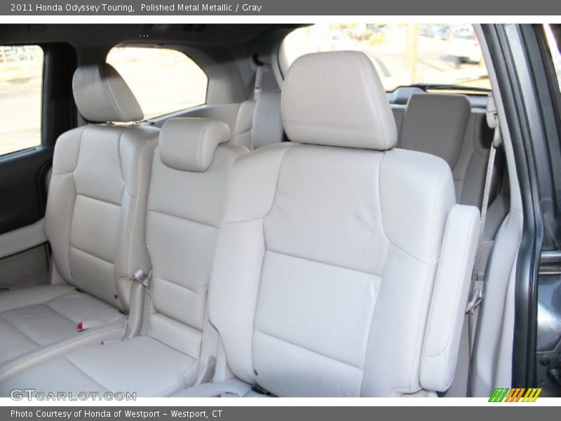 Polished Metal Metallic / Gray 2011 Honda Odyssey Touring