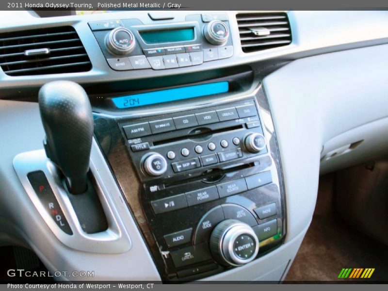 Polished Metal Metallic / Gray 2011 Honda Odyssey Touring