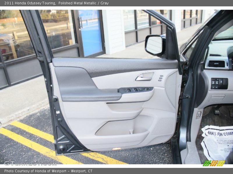 Polished Metal Metallic / Gray 2011 Honda Odyssey Touring