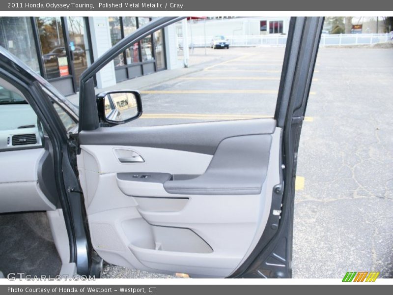 Polished Metal Metallic / Gray 2011 Honda Odyssey Touring