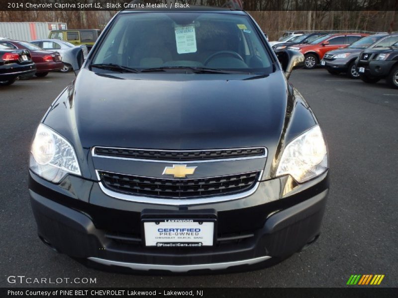 Black Granite Metallic / Black 2014 Chevrolet Captiva Sport LS