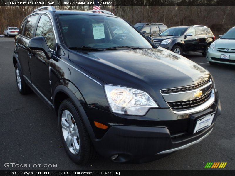 Black Granite Metallic / Black 2014 Chevrolet Captiva Sport LS