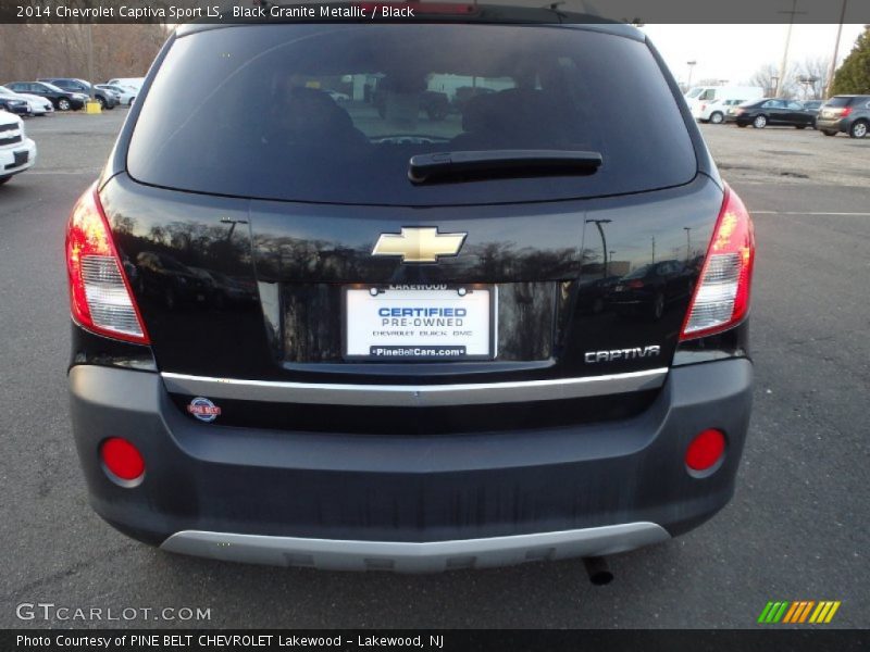 Black Granite Metallic / Black 2014 Chevrolet Captiva Sport LS
