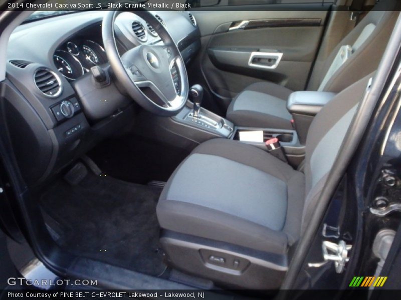 Black Granite Metallic / Black 2014 Chevrolet Captiva Sport LS