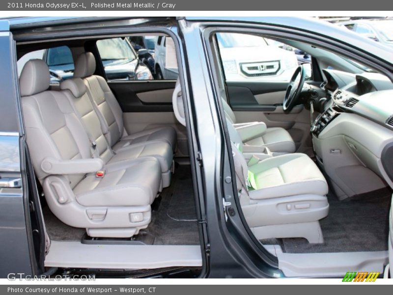 Polished Metal Metallic / Gray 2011 Honda Odyssey EX-L