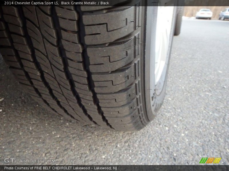 Black Granite Metallic / Black 2014 Chevrolet Captiva Sport LS