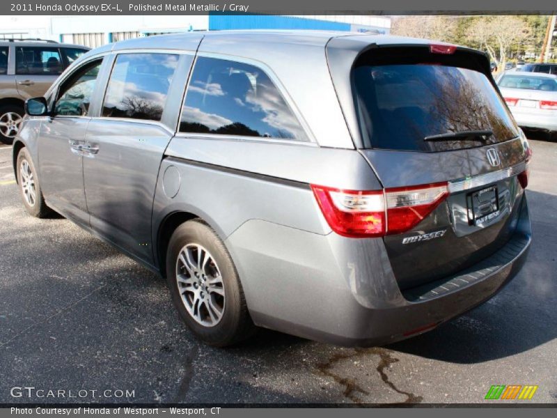 Polished Metal Metallic / Gray 2011 Honda Odyssey EX-L