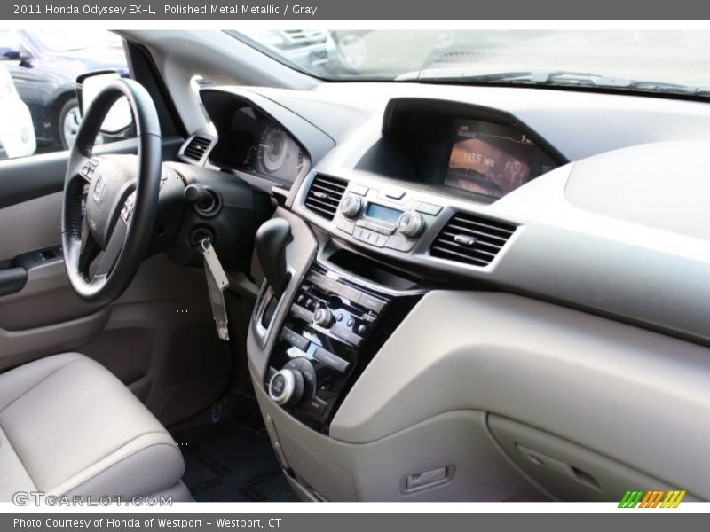 Polished Metal Metallic / Gray 2011 Honda Odyssey EX-L