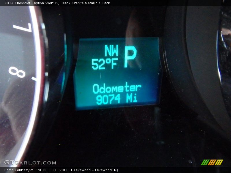 Black Granite Metallic / Black 2014 Chevrolet Captiva Sport LS