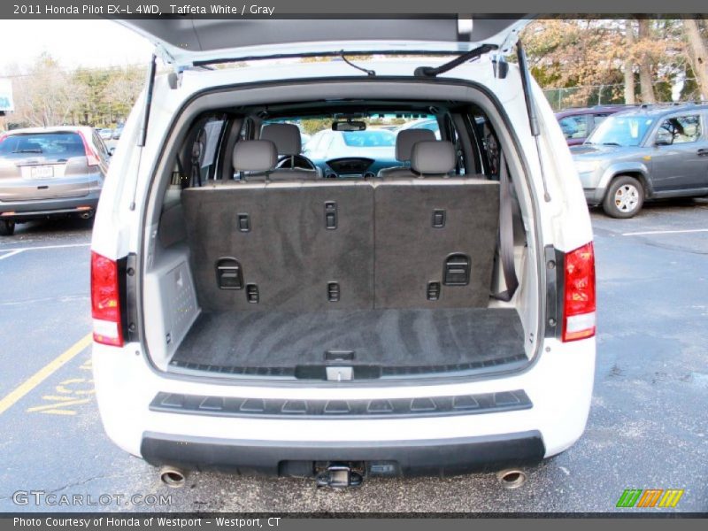 Taffeta White / Gray 2011 Honda Pilot EX-L 4WD