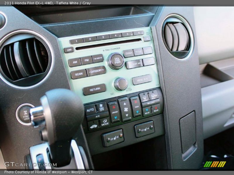 Taffeta White / Gray 2011 Honda Pilot EX-L 4WD