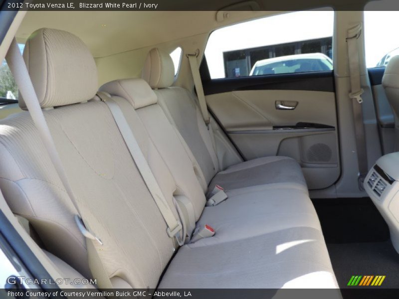 Blizzard White Pearl / Ivory 2012 Toyota Venza LE