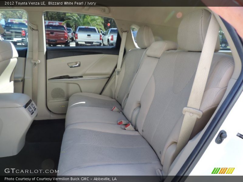 Blizzard White Pearl / Ivory 2012 Toyota Venza LE