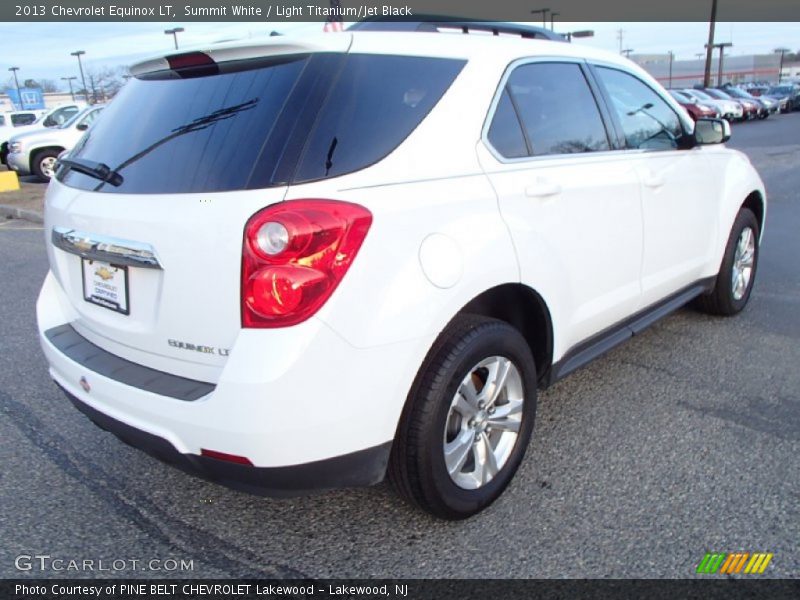 Summit White / Light Titanium/Jet Black 2013 Chevrolet Equinox LT