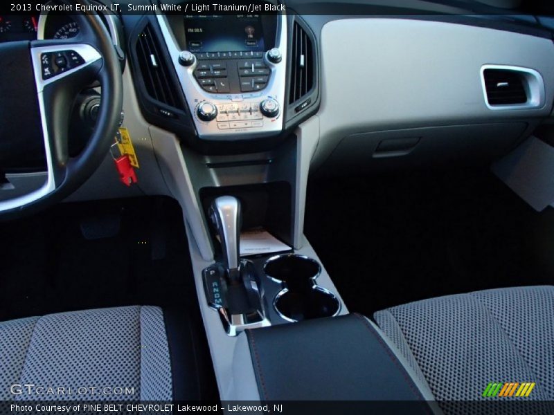 Summit White / Light Titanium/Jet Black 2013 Chevrolet Equinox LT