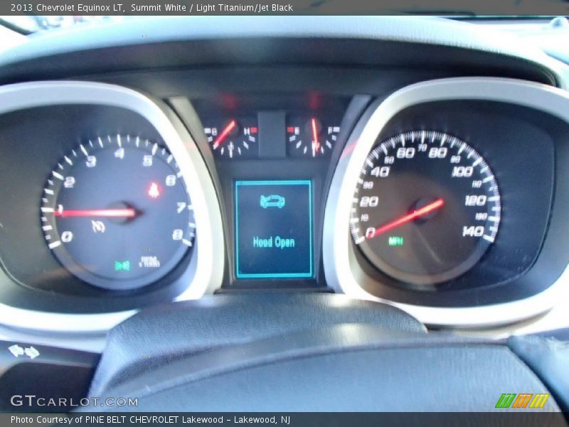 Summit White / Light Titanium/Jet Black 2013 Chevrolet Equinox LT