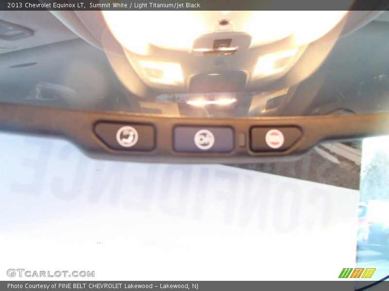 Summit White / Light Titanium/Jet Black 2013 Chevrolet Equinox LT