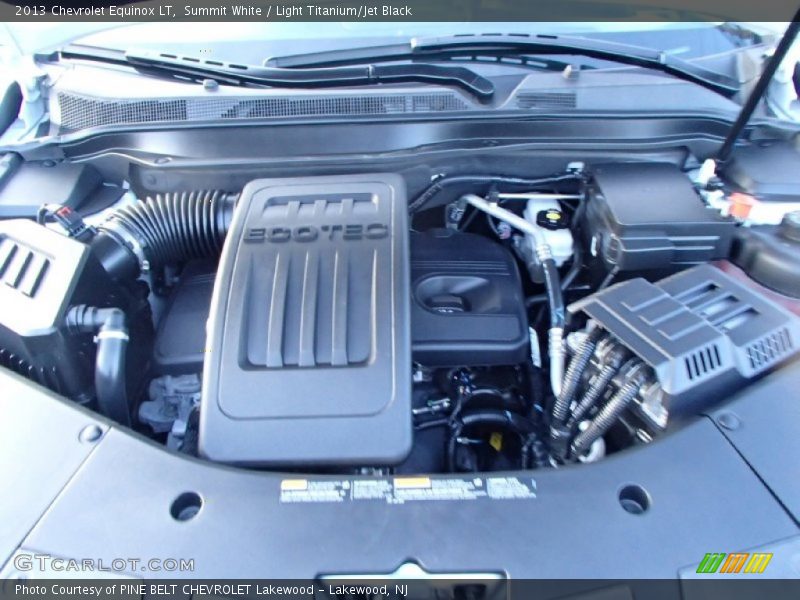 Summit White / Light Titanium/Jet Black 2013 Chevrolet Equinox LT