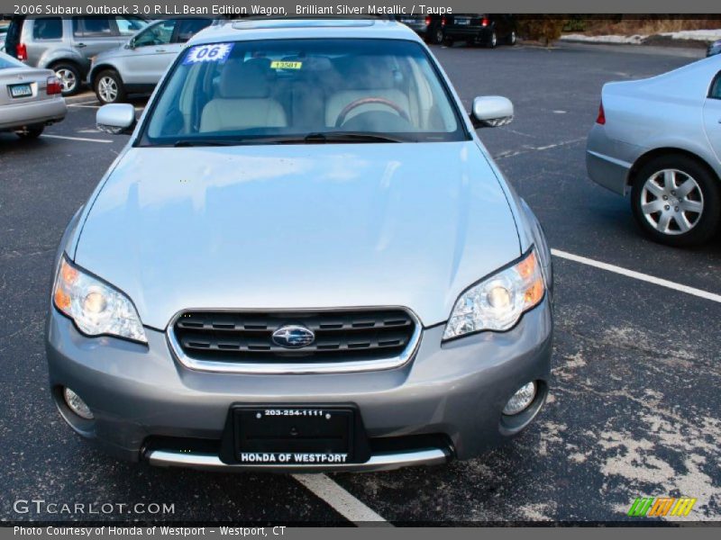Brilliant Silver Metallic / Taupe 2006 Subaru Outback 3.0 R L.L.Bean Edition Wagon