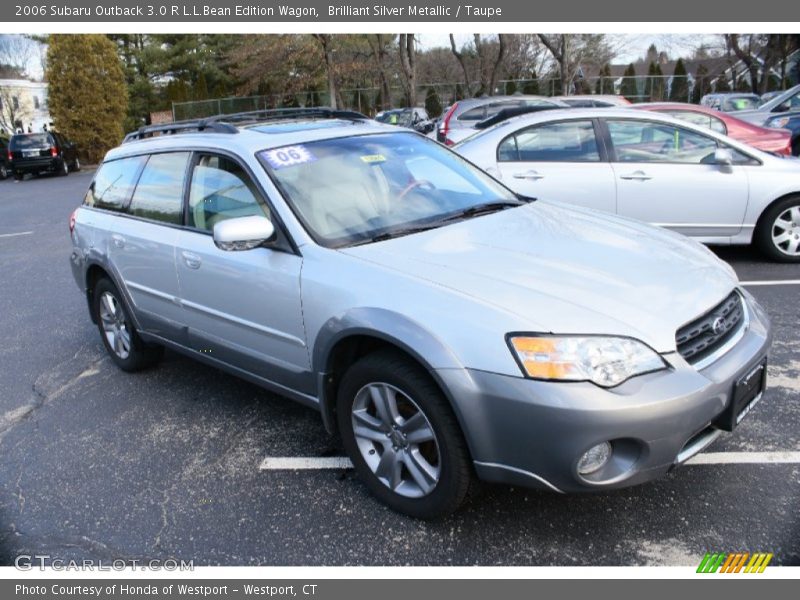 Brilliant Silver Metallic / Taupe 2006 Subaru Outback 3.0 R L.L.Bean Edition Wagon