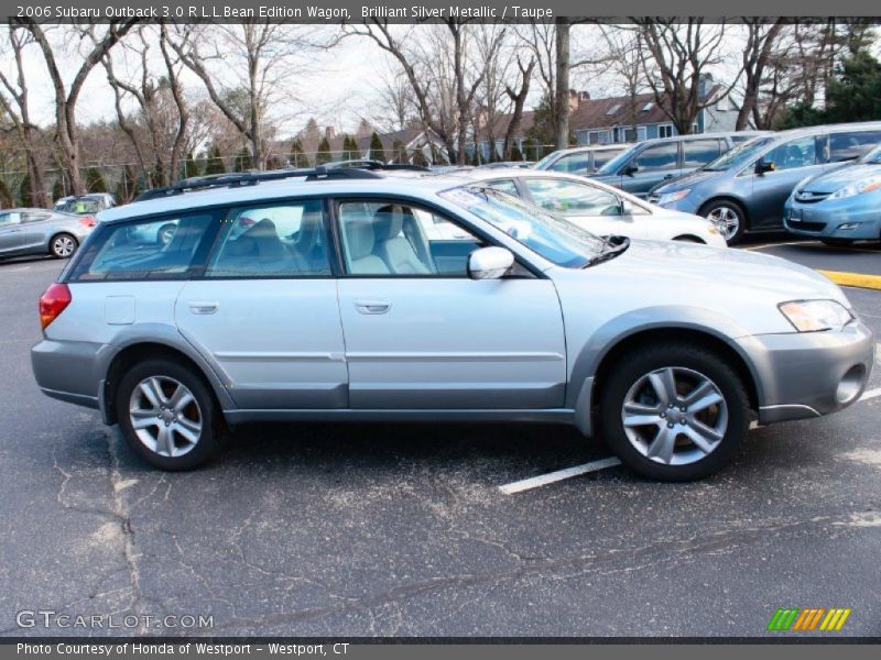 Brilliant Silver Metallic / Taupe 2006 Subaru Outback 3.0 R L.L.Bean Edition Wagon