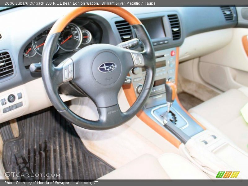 Brilliant Silver Metallic / Taupe 2006 Subaru Outback 3.0 R L.L.Bean Edition Wagon