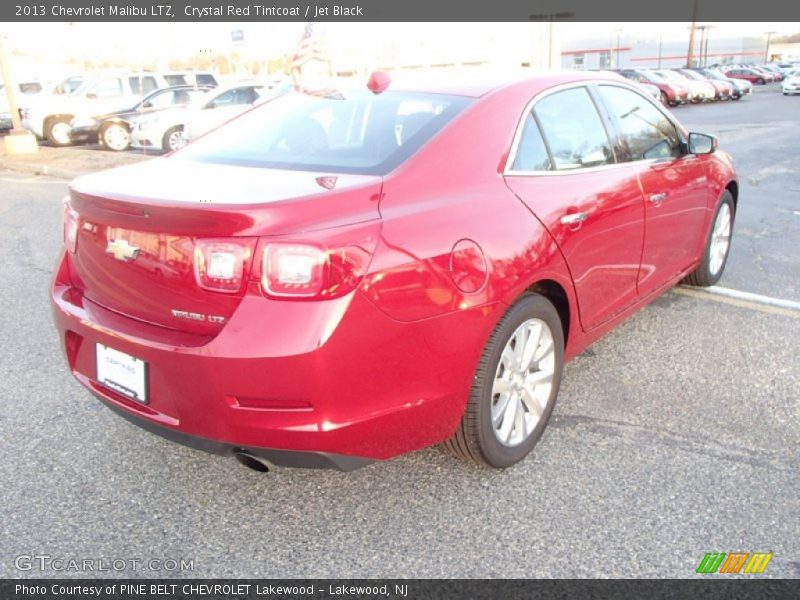 Crystal Red Tintcoat / Jet Black 2013 Chevrolet Malibu LTZ