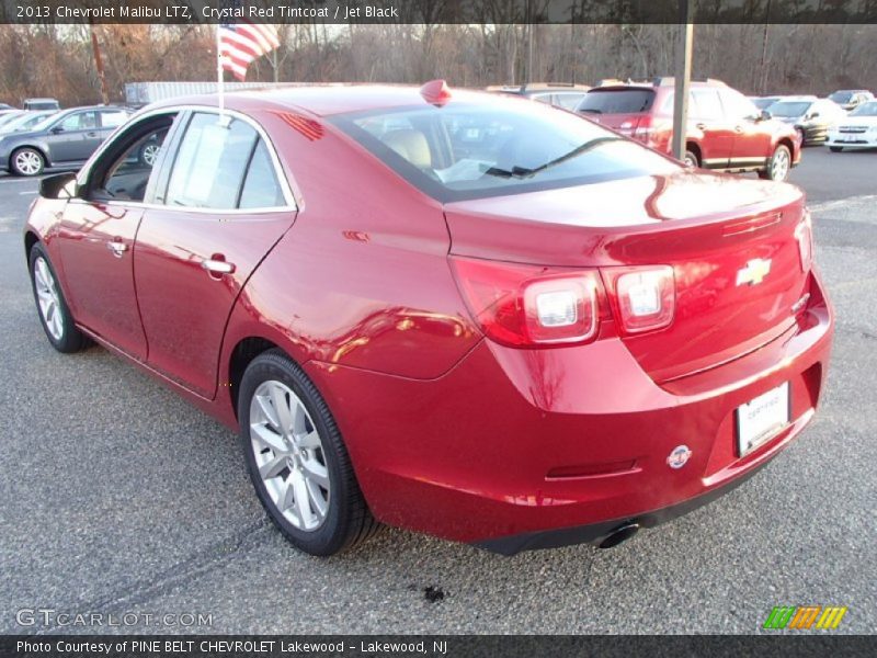 Crystal Red Tintcoat / Jet Black 2013 Chevrolet Malibu LTZ