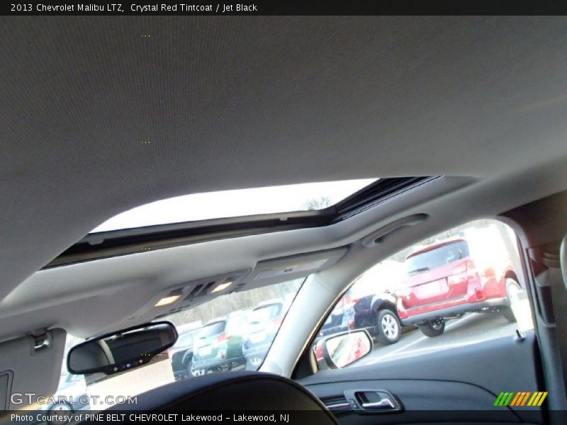 Crystal Red Tintcoat / Jet Black 2013 Chevrolet Malibu LTZ