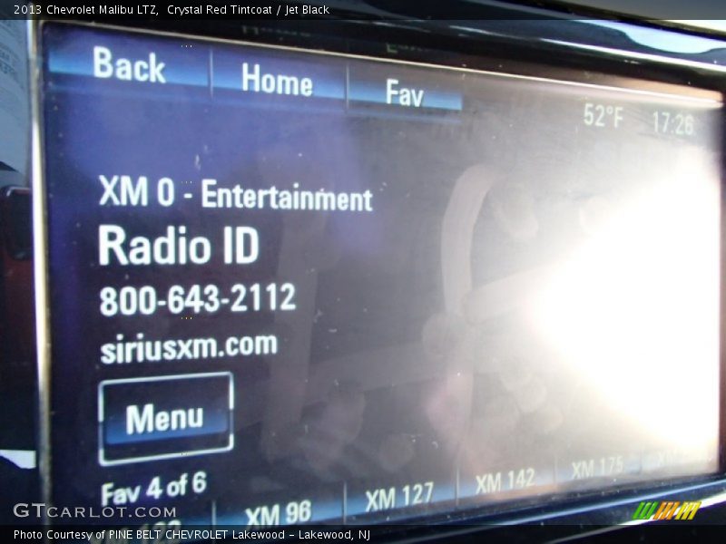 Crystal Red Tintcoat / Jet Black 2013 Chevrolet Malibu LTZ