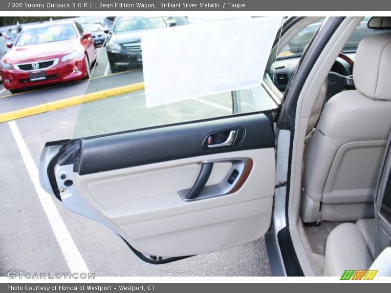 Brilliant Silver Metallic / Taupe 2006 Subaru Outback 3.0 R L.L.Bean Edition Wagon