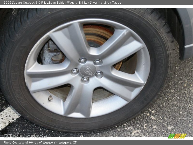 Brilliant Silver Metallic / Taupe 2006 Subaru Outback 3.0 R L.L.Bean Edition Wagon