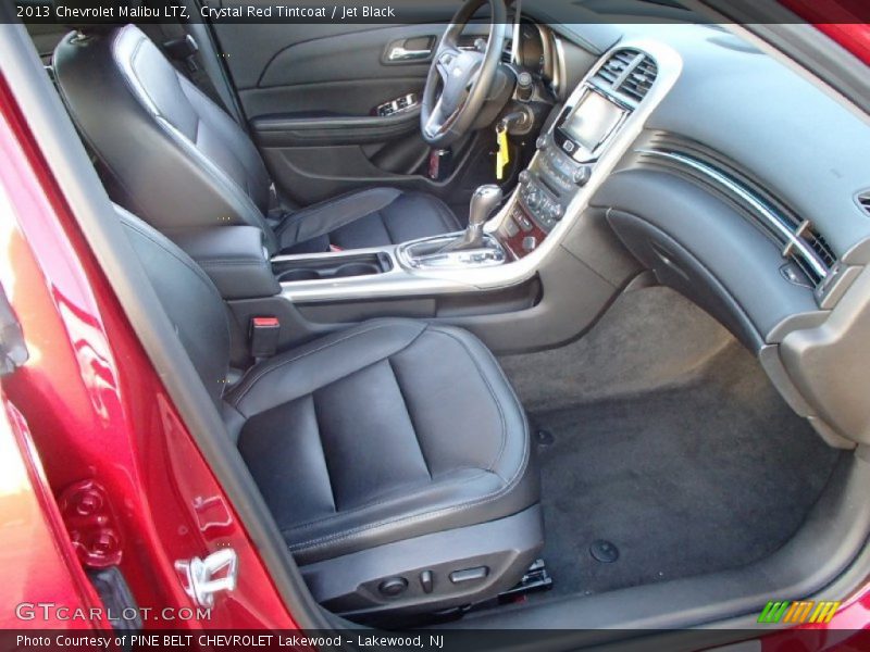 Crystal Red Tintcoat / Jet Black 2013 Chevrolet Malibu LTZ