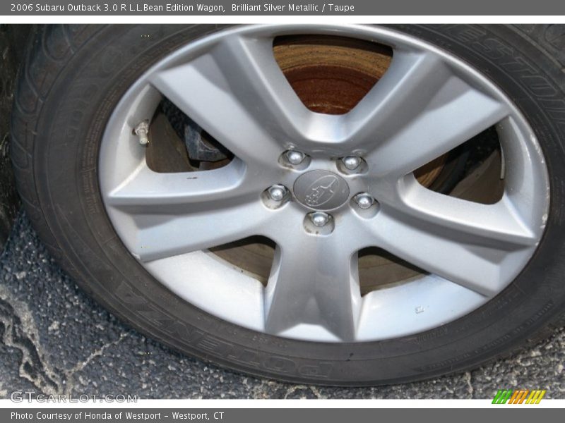 Brilliant Silver Metallic / Taupe 2006 Subaru Outback 3.0 R L.L.Bean Edition Wagon