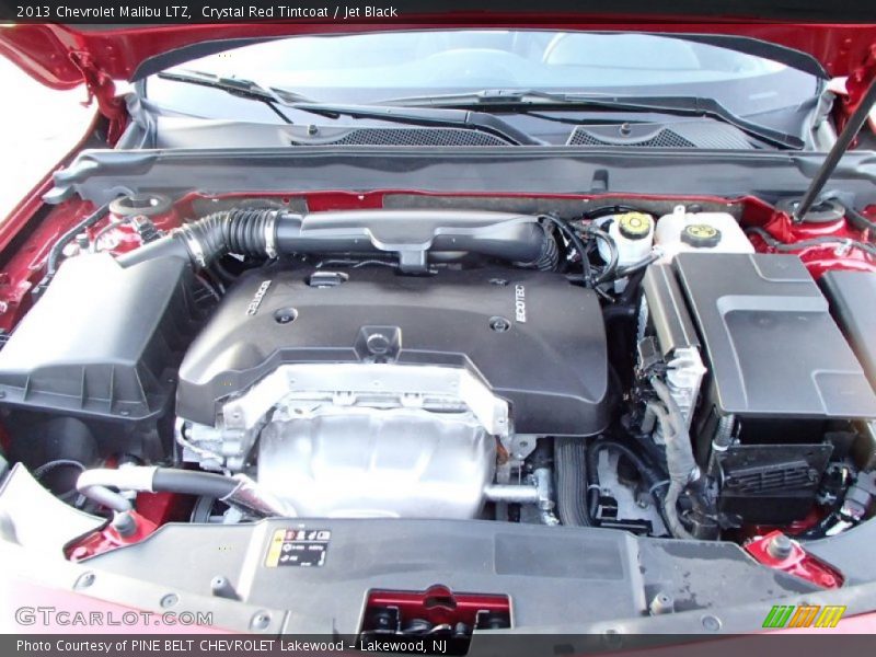 Crystal Red Tintcoat / Jet Black 2013 Chevrolet Malibu LTZ