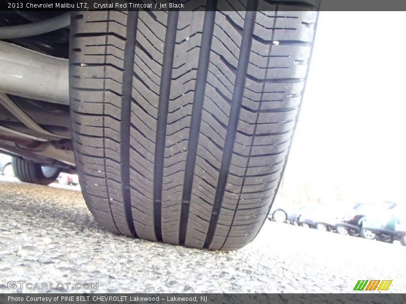Crystal Red Tintcoat / Jet Black 2013 Chevrolet Malibu LTZ