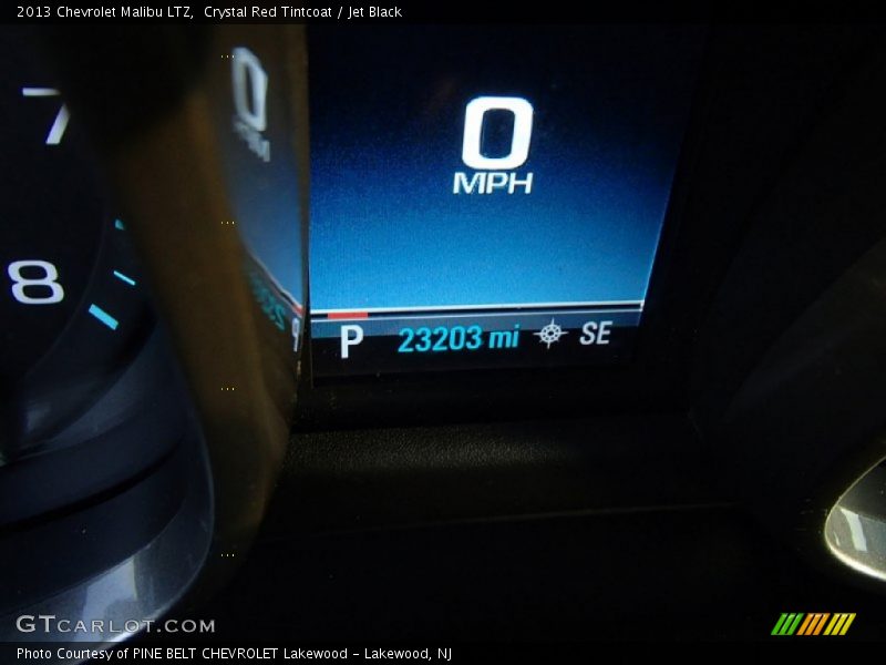 Crystal Red Tintcoat / Jet Black 2013 Chevrolet Malibu LTZ