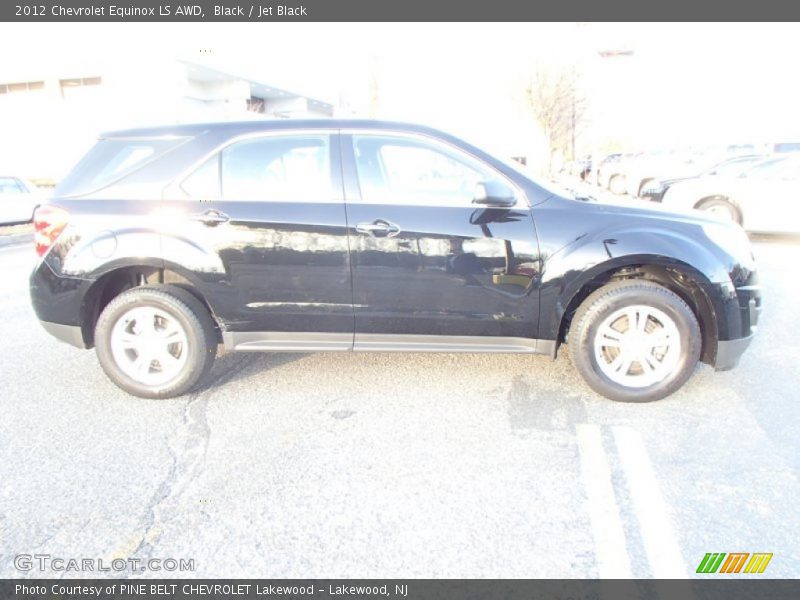Black / Jet Black 2012 Chevrolet Equinox LS AWD