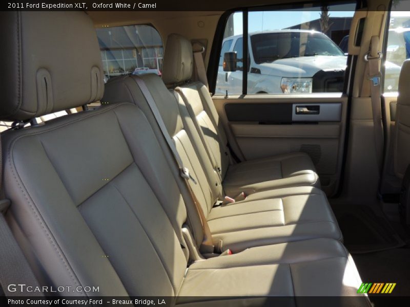 Oxford White / Camel 2011 Ford Expedition XLT