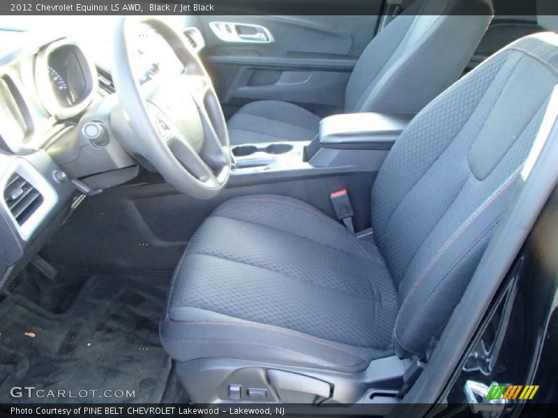 Black / Jet Black 2012 Chevrolet Equinox LS AWD