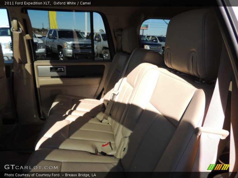 Oxford White / Camel 2011 Ford Expedition XLT