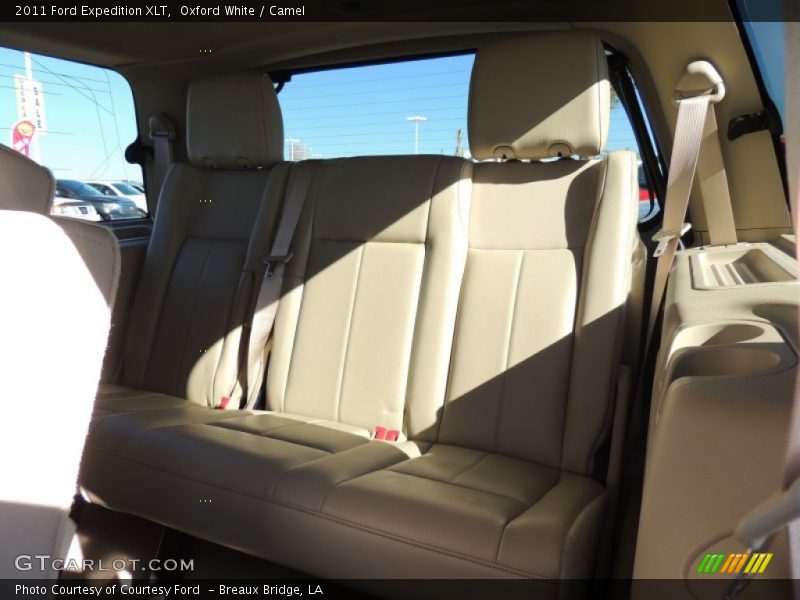 Oxford White / Camel 2011 Ford Expedition XLT