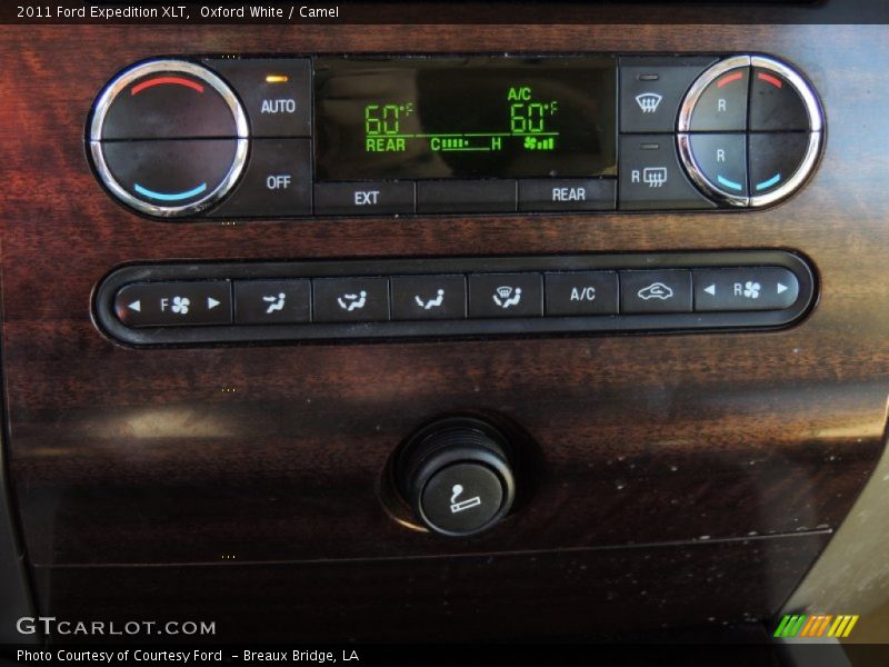 Oxford White / Camel 2011 Ford Expedition XLT