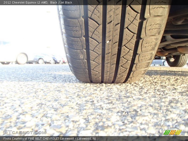 Black / Jet Black 2012 Chevrolet Equinox LS AWD