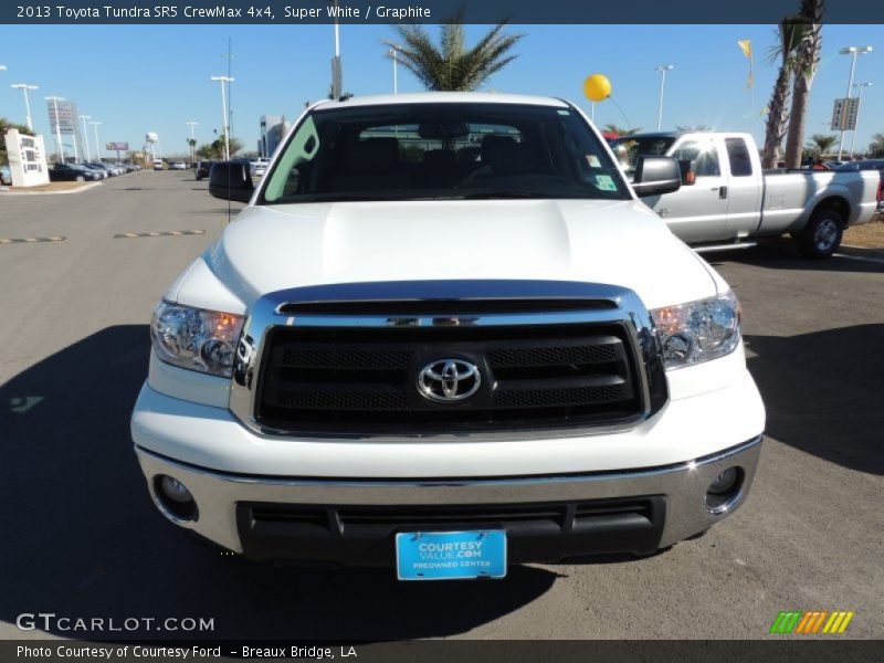Super White / Graphite 2013 Toyota Tundra SR5 CrewMax 4x4