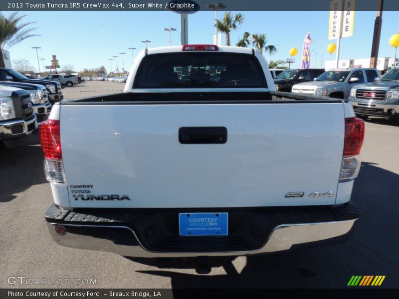 Super White / Graphite 2013 Toyota Tundra SR5 CrewMax 4x4
