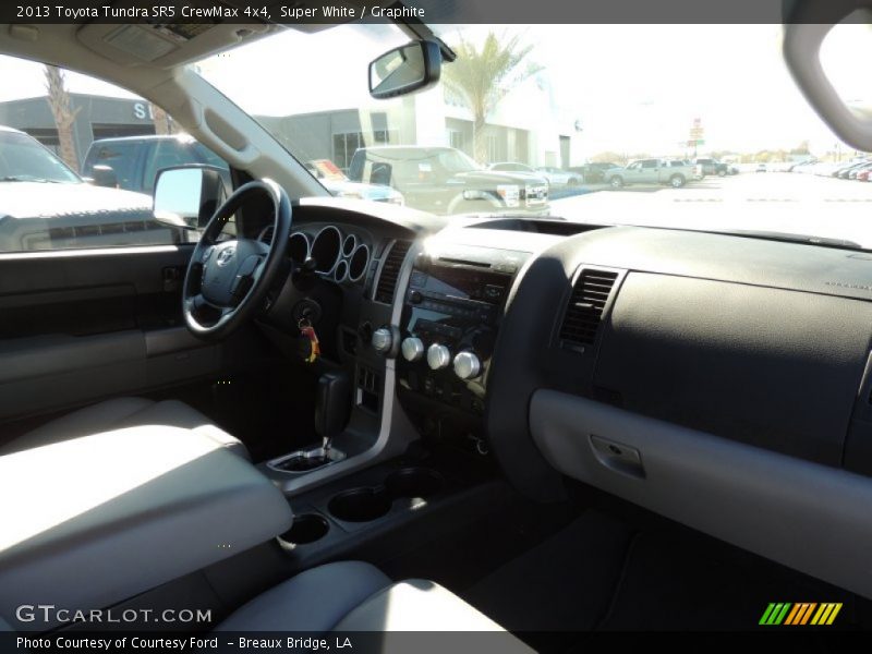 Super White / Graphite 2013 Toyota Tundra SR5 CrewMax 4x4